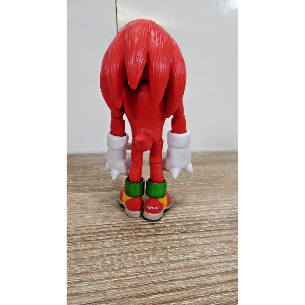 Jakks Pacific Knuckles action figure 4" SONIC 2 THE MOVIE Series Loose - Picture 3 of 5